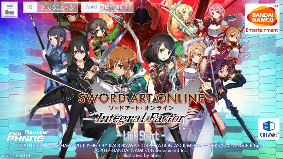 Sword Art Online : IntegralFactor Status