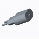 3D renders of the USB-C fast charger for the upcoming iPhones 2