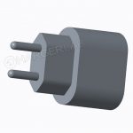 3D renders of the USB-C fast charger for the upcoming iPhones 2