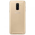 Galaxy A6 Plus Gold Back Rear Dual Camera
