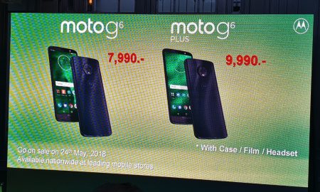 Moto G6 and Moto G6 Plus Price in Thailand ราคา