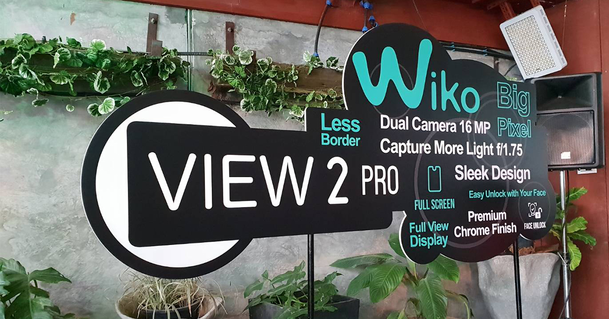 Wiko View2 Pro Head