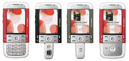 สมาร์ทโฟน กล้องหมุนได้ Nokia 5700 Xpress Music