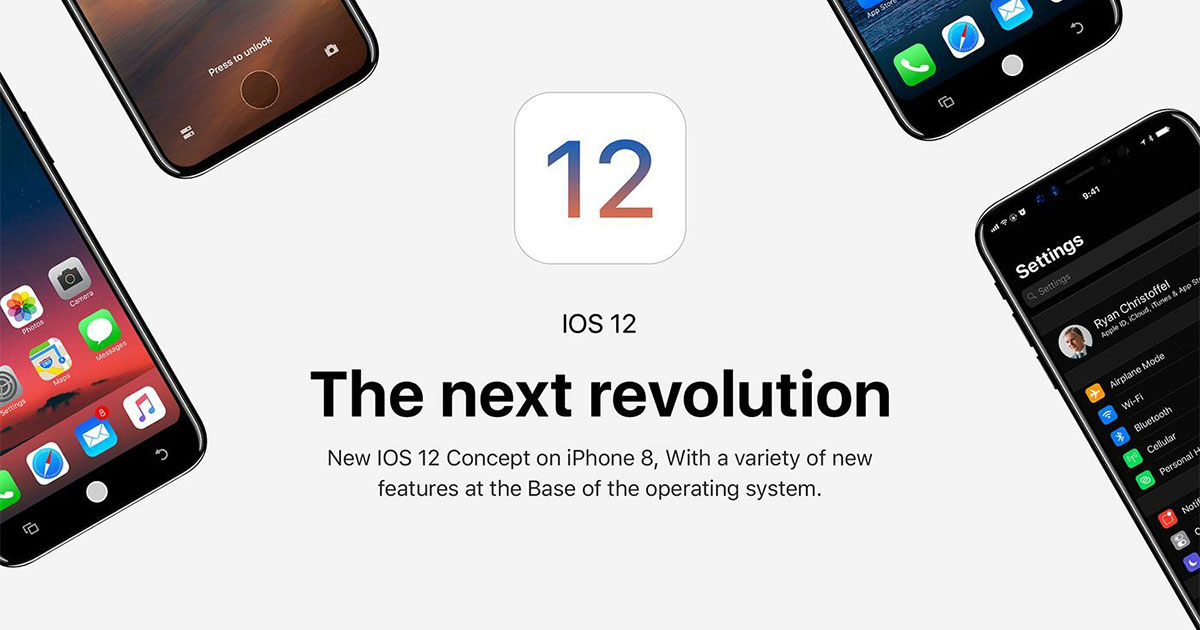iOS 12 WWDC 2018