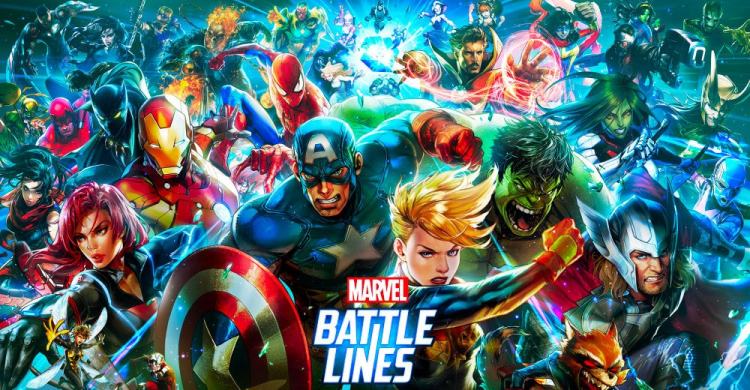 Marvel battle line