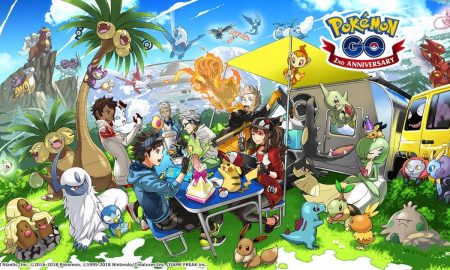 Pokemon Go 2nd Anniversary 4th Gen Header