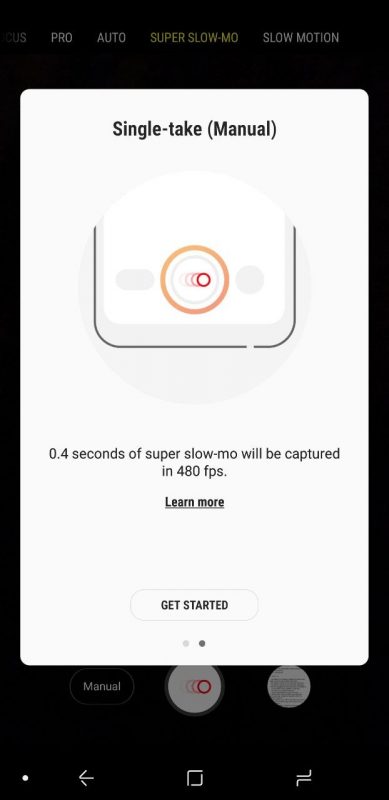 Samsung Galaxy S9 Galaxy S9 Plus New Super Slow Motion Mode Update