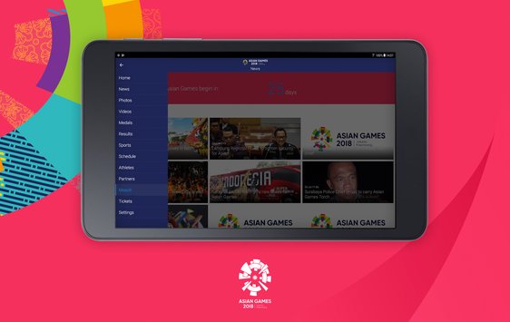 18th Asian Games 2018 Official App