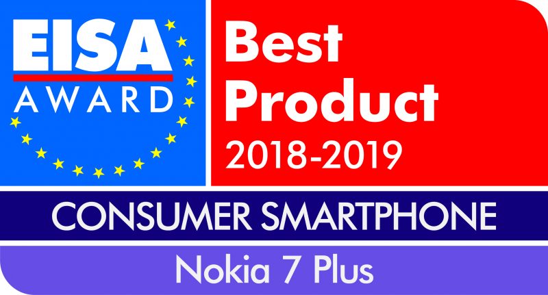 EISA Award Logo Nokia 7 Plus