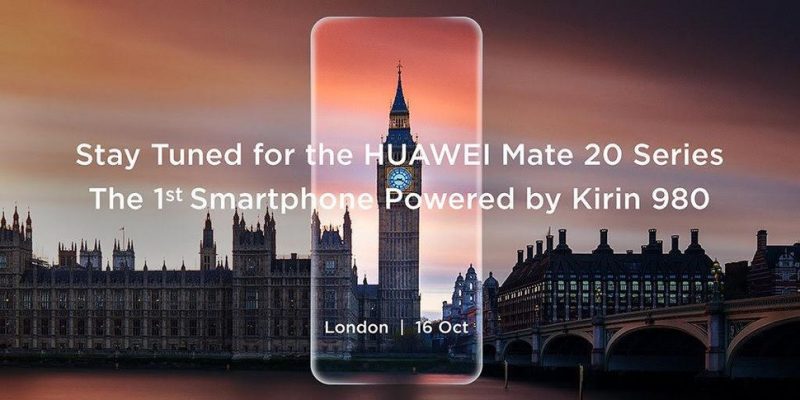 Huawei Mate 20 Invitation