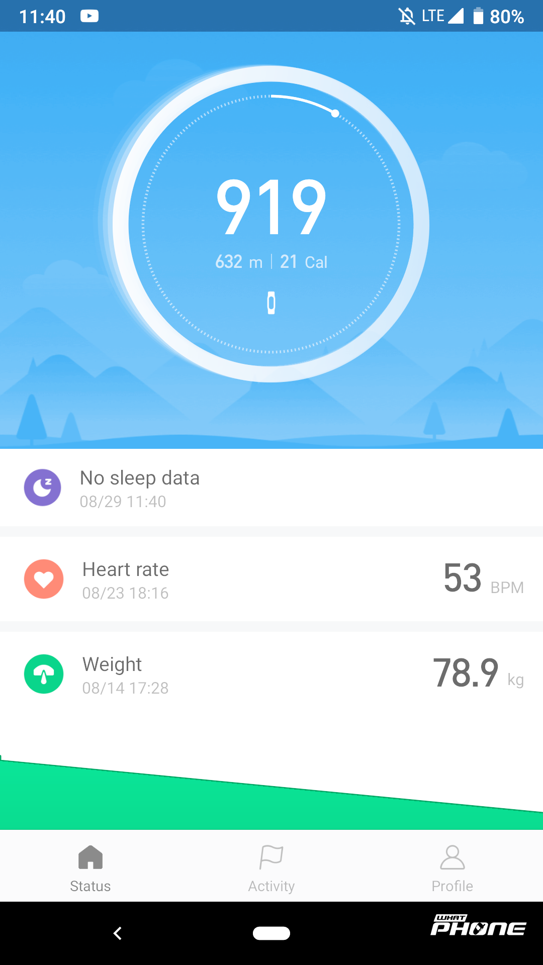 Mi Fit App with Xiaomi Mi Band 3 (13)