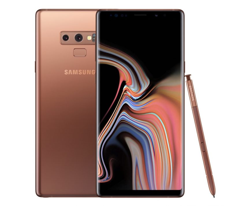 Samsung Galaxy Note 9 - Matallic Copper