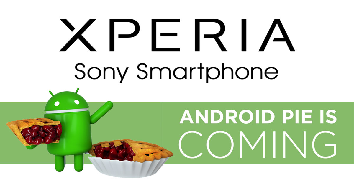 Sony Xperia Android Pie Update