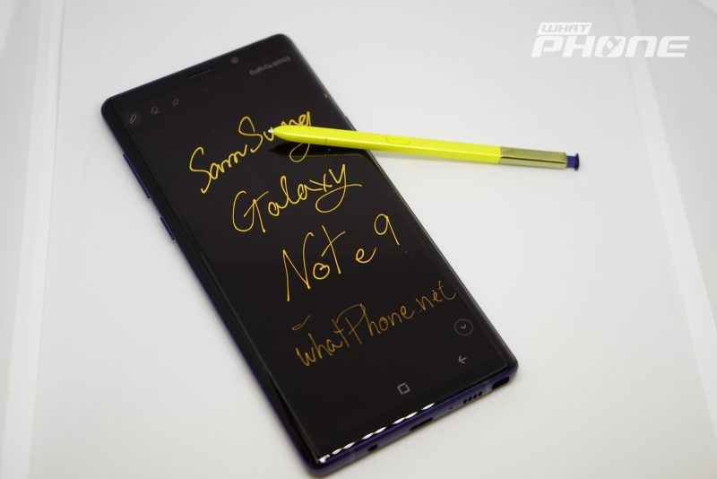 Samsung Galaxy Note 9 สเปค