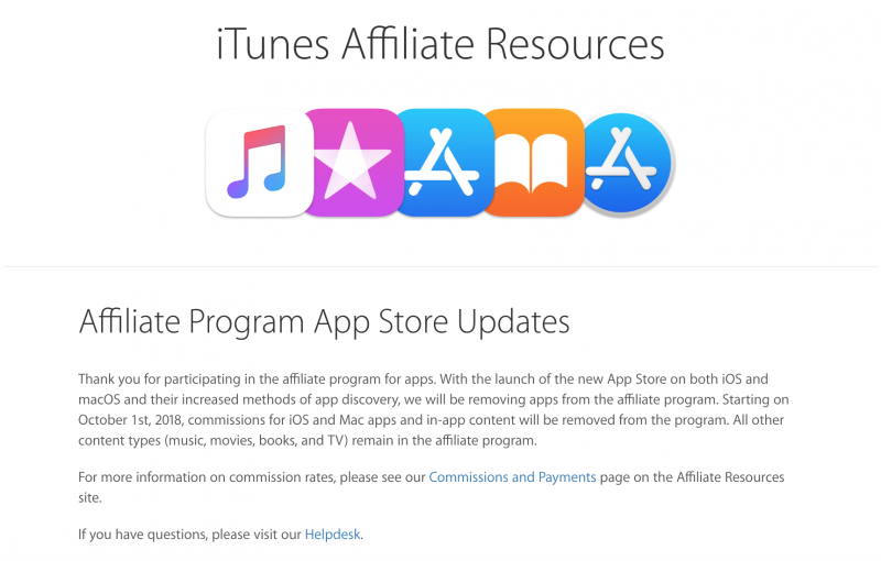 Apple iTunes Affiliate Program