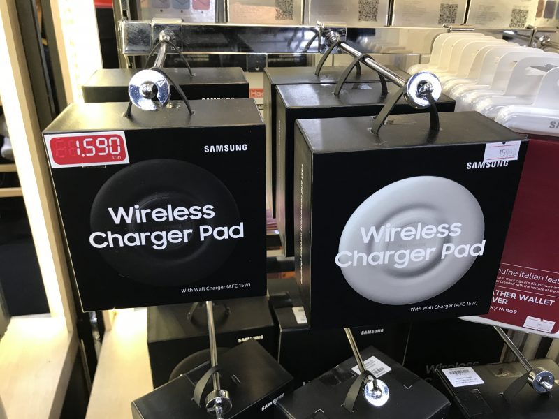 Cable and Wireless Charger in TME 2018 SEP