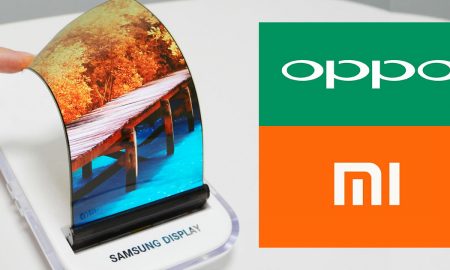 Samsung With Oppo and Xiaomi Foldable Display