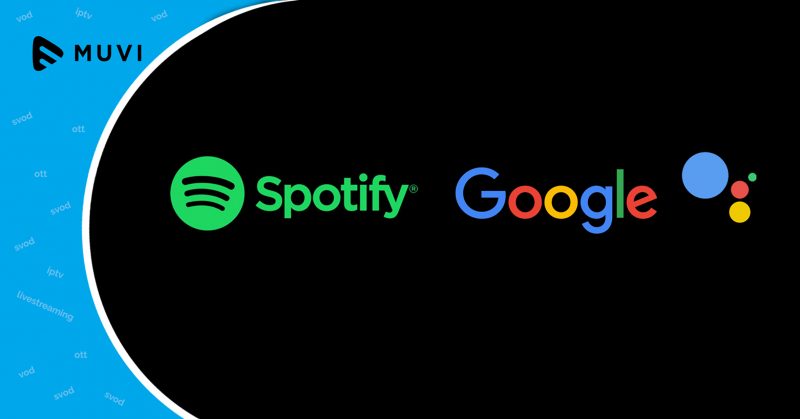 google assistant link Spotify Premium 