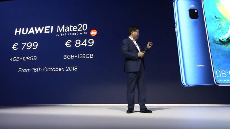 Huawei Mate 20 Price