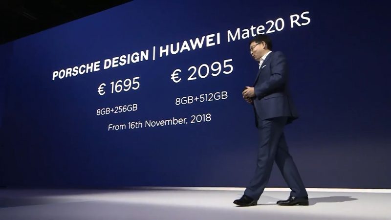 Huawei Mate 20 RS Price