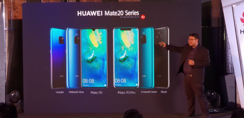 Huawei Mate20 Series design