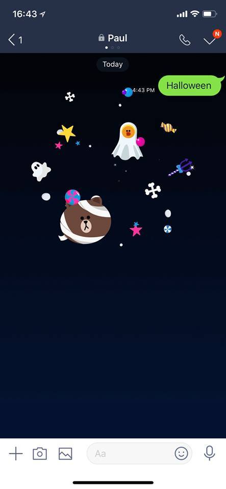 line halloween special