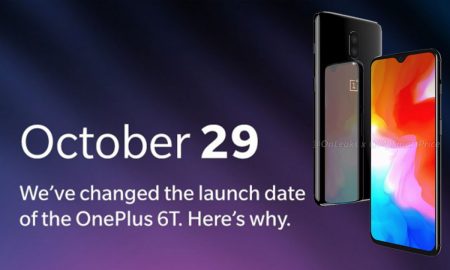 OnePlus 6T เลื่อนเปิดตัว