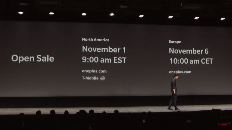OnePlus 6T Open Sale