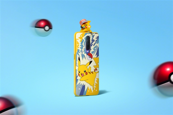 Oppo R17 Pro with Pokemon Case