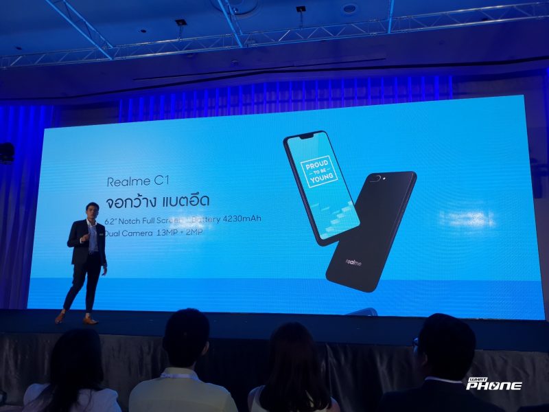 Realme C1 Official in Thailand