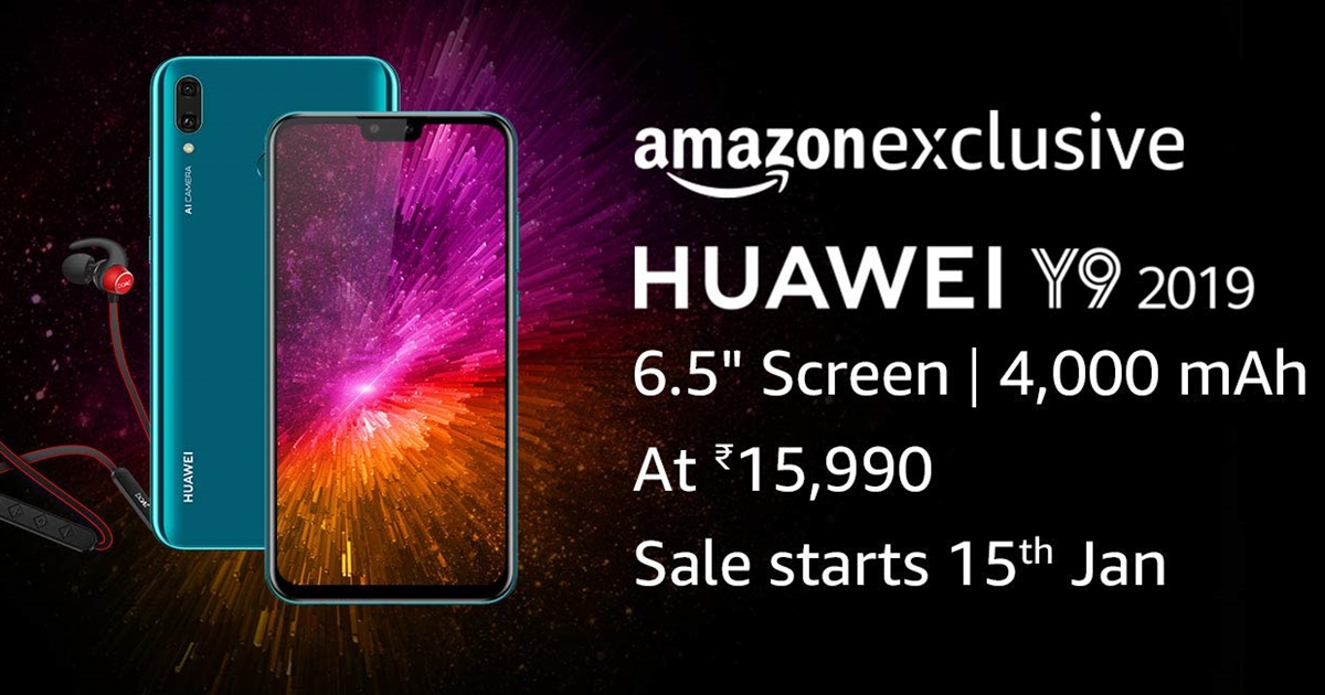 Huawei Y9 2019 India