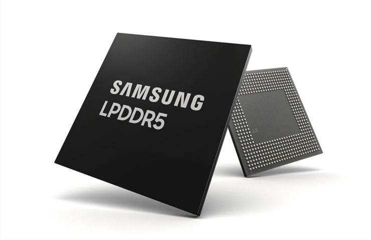 Samsung LPDDR5 RAM supported Snapdragon 865