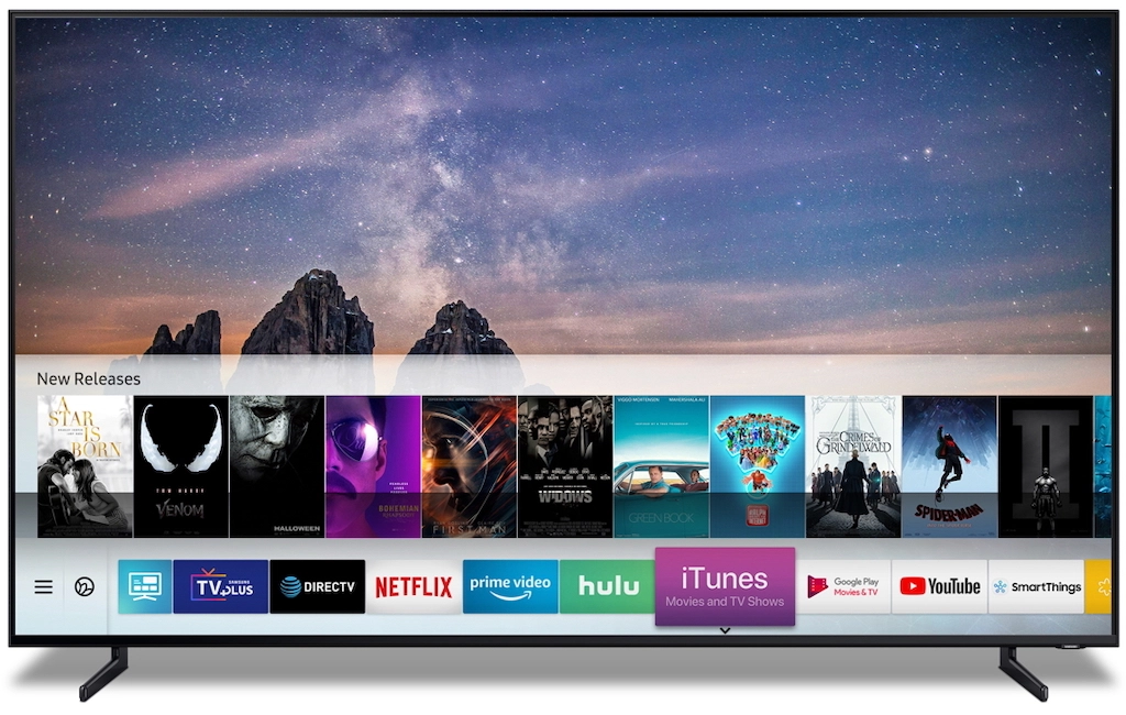 Samsung Smart TV iTunes Apple AirPlay 2