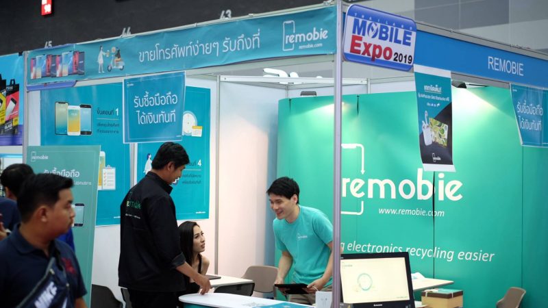 ซื้อมือถือใหม่ ขายเครื่องได้เลยที่บูธ remobie ในงาน Thailand Mobile Expo 2019