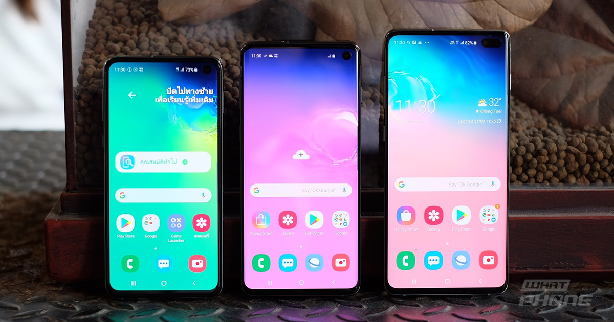 พรีวิว Samsung Galaxy S10+, Galaxy S10 และ Galaxy S10e สมาร์ทโฟนเรือธงปี 2019
