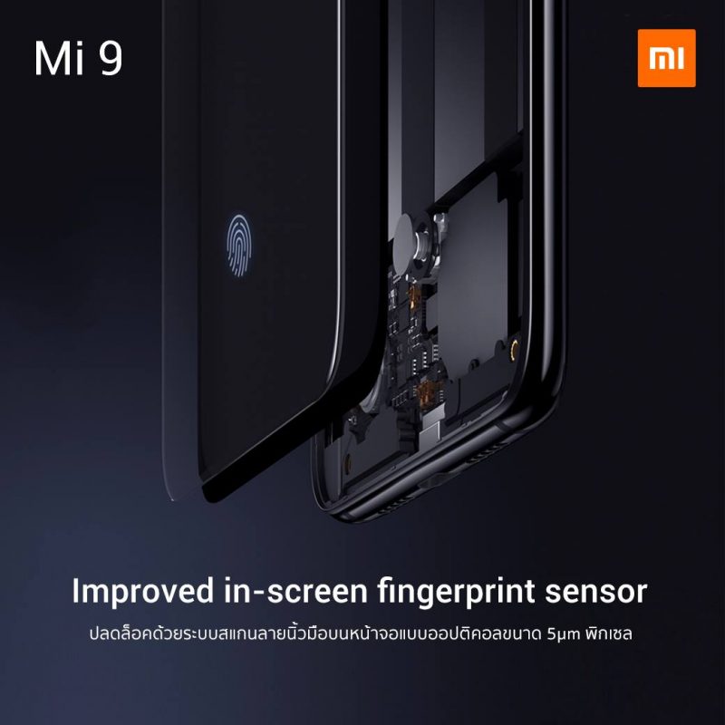 Xiaomi mi 9 - In Screen fingerprint