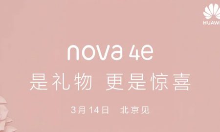 Huawei Nova 4e is Coming