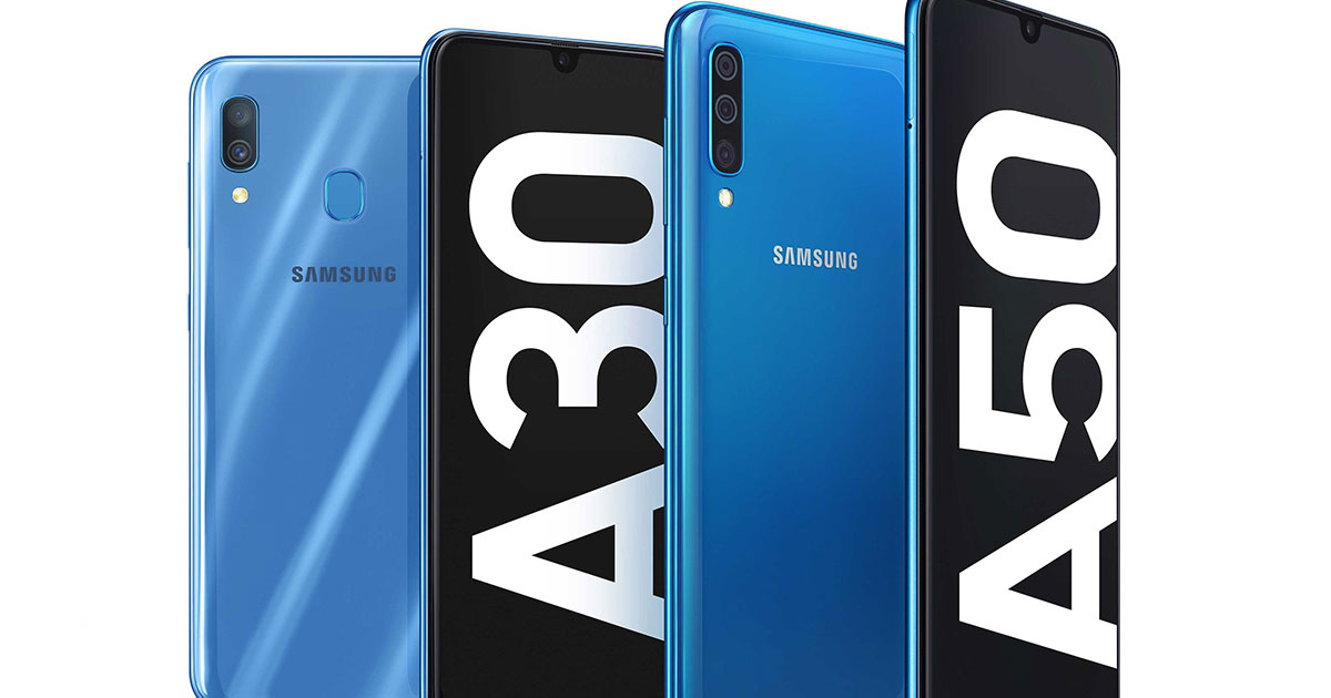Samsung Galaxy A30 and Galaxy A50