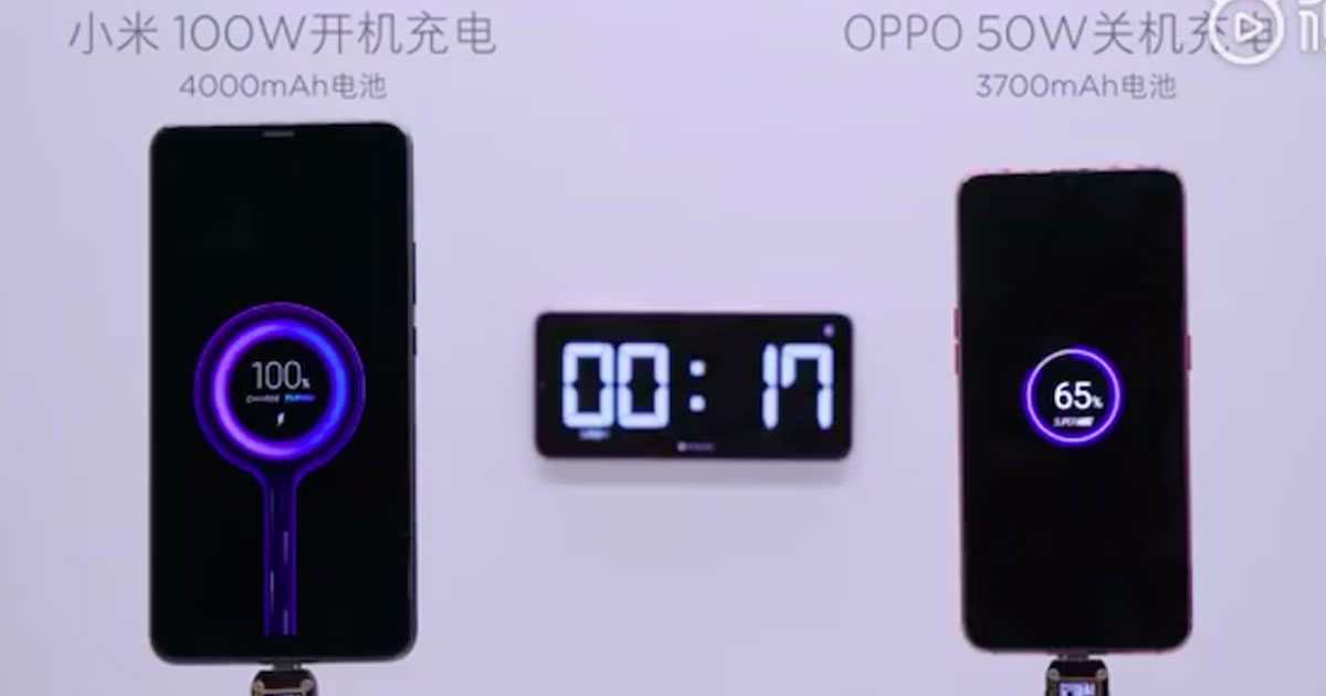 Xiaomi’s Super Charge Turbo 100W Fast Charging