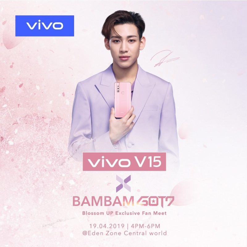 Vivo V15 BAMBAM GOT7 Blossom UP Exclusive Fan Meet 