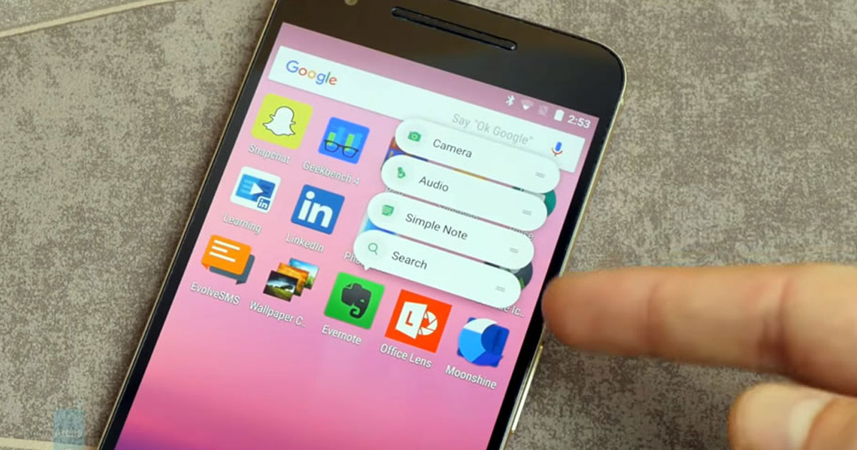 Android Q จะมาพร้อมกับฟีเจอร์ใหม่ deep press คล้ายกับ 3D Touch ของ Apple