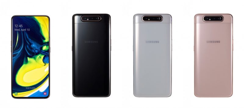 Samsung Galaxy A80 Colors