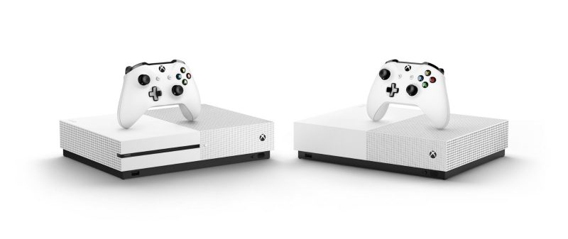 Xbox One S vs Xbox One S All-Digital Edition