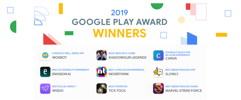 2019 Google Play Award Winners