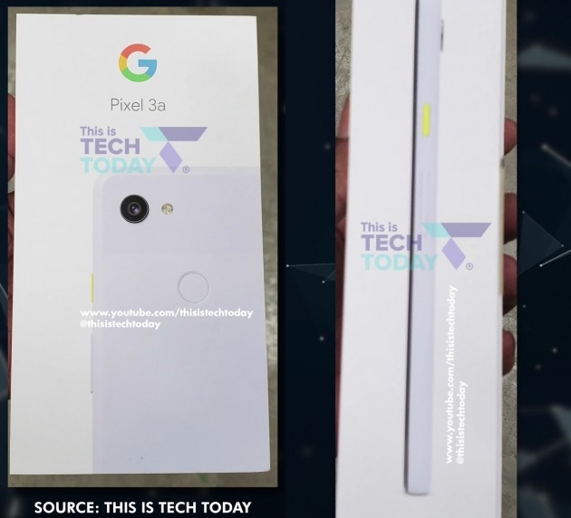 Google Pixel 3a Box