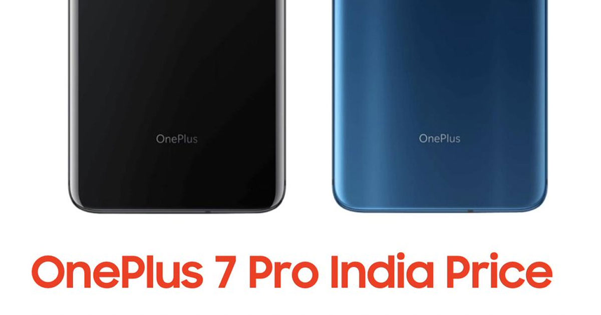 OnePlus 7 Pro India Price