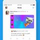new feature twitter retweet with gif