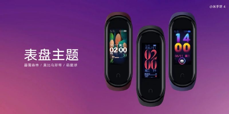 Xiaomi Mi Band 4 screen