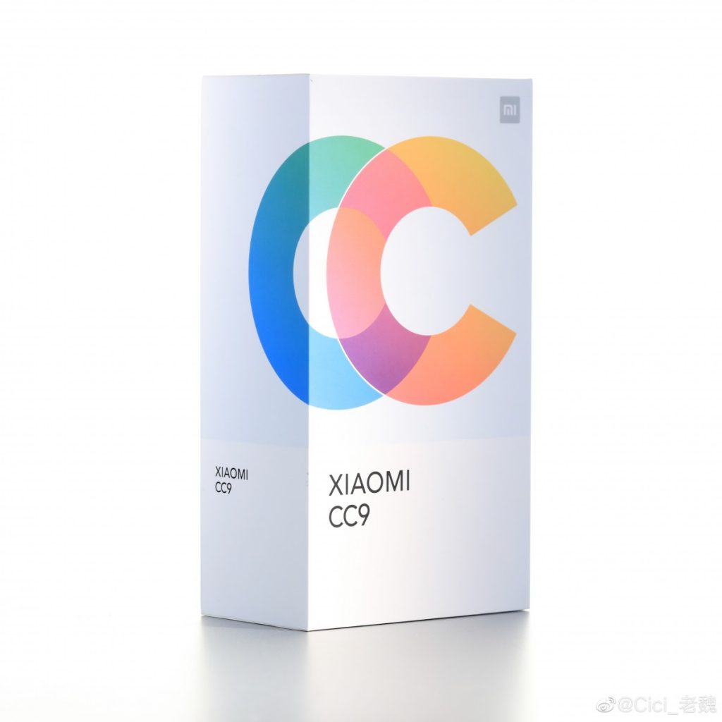 Xiaomi Mi CC9 box