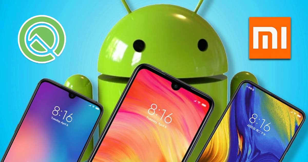 Xiaomi with Android Q